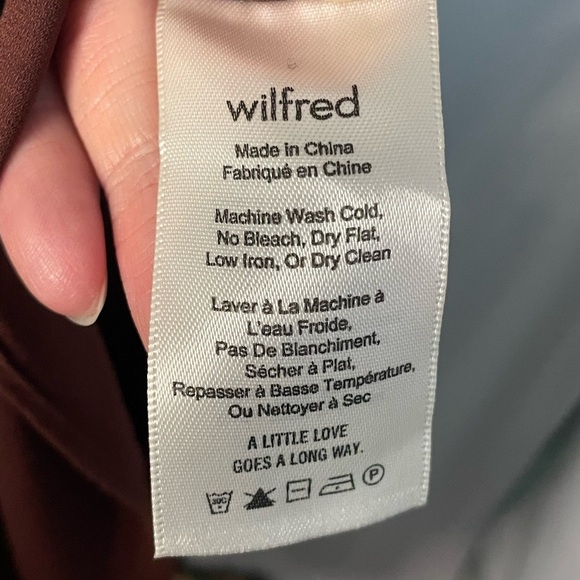 Wilfred Karen Dress burgundy size XXS - Picture 10 of 10